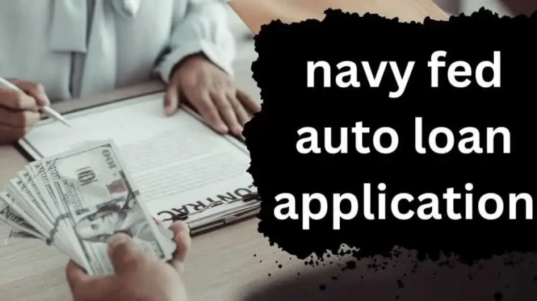 navy fed auto loan application